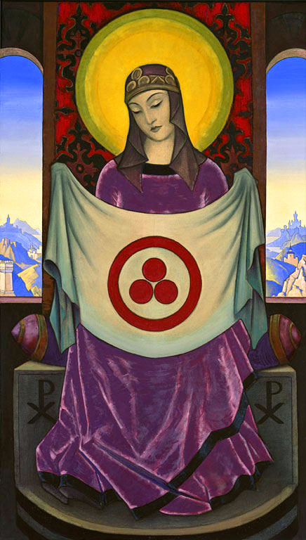 N.K. Roerich. «Madonna Oriflamma». 1932