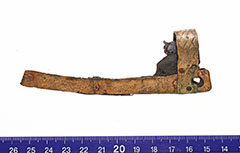Оковка ножен. Могильник Теглицы-1, Россия, 12-13 век